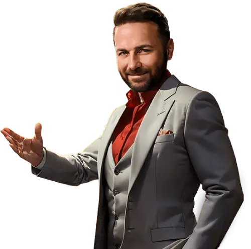 Даниэль Негреану на странице актуального зеркала сайта PokerOK